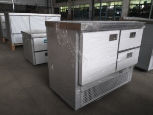 Refrigerador Comercial de Acero Inoxidable 201 o 304 con Puertas o Cajones, Ahorrador de Espacio, para Cocina o Congelación - Product Image 3