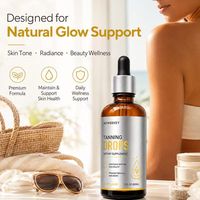 Compléments Alimentaires Liquides Oraux à la Saveur Citron, Formule Premium, Protection Solaire et Bronzage, pour l'Éclat du Teint, la Beauté et le Bien-être