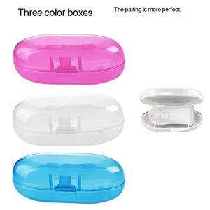 Lussuoso morbido Silicone dito toelettatura dentale strumento efficiente Pet spazzolino da denti per cani e gatti spazzola per la pulizia dei denti - Product Image 4