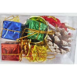 ชุดเครื่องประดับต้นคริสต์มาสแบบแขวนขนาดใหญ่หลากหลายชุดตกแต่งวันหยุดที่สมบูรณ์แบบประดับด้วยลูกบอลคริสต์มาสและต้นไม้ - Product Image 2