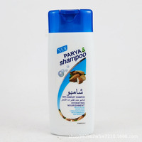 Champú Anticaspa con Esencia Vegetal para Control de Grasa, Inglés/Árabe, 100ml, Tapa Azul, Botella Blanca, Venta al por Mayor, Suministro Directo de Fábrica