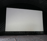Écran de cinéma gonflable géant personnalisé, imperméable, durable, portable, facile à installer, tente dôme publicitaire, salle de sport en PVC