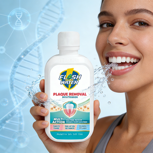 Flash Water Anti-plaque Mouthwash Pembersih Gigi Pencegah Penyakit <span class=keywords><strong>Periodontal</strong></span> & Ulser Mulut Pemutih Gigi - Product Image 1