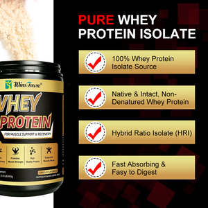 Isolat de protéines de lactosérum Winstown pour soutenir la récupération sportive et la force, protéines de haute qualité. - Product Image 3