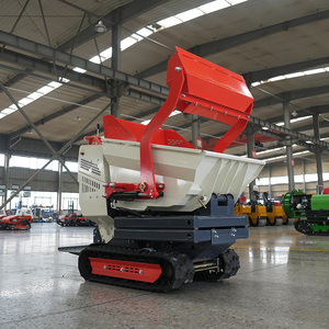 Prix d'usine Mini tombereau chenillé en caoutchouc de 3,5 tonnes avec télécommande pour vignobles, vergers, pentes et fermes - Product Image 2