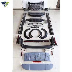 Kit de Carrocería Diseño LM350 2024 para Hiace 2019-2023, Novedad 2024, Parachoques de Coche <span class=keywords><strong>Kaiser</strong></span> Crown, Luces LED, Alerón, Kit de Carrocería - Product Image 5