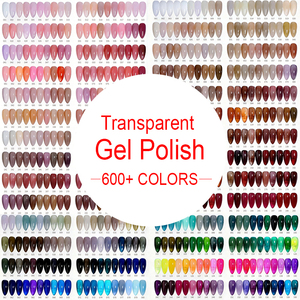 Custom Logo 600+ Colors Ice Jelly <strong>Nail</strong> Gel Polish Professional HEMA Free Transparent Sheer Pink <strong>Nude</strong> Gel <strong>Nail</strong> <strong>Varnish</strong> - Product Image 1