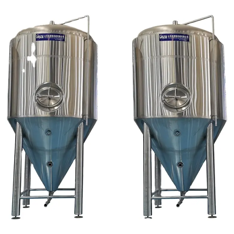 Serbatoio di fermentazione microbica 1000 l glicole alla spina di birra sistema di attrezzature per birrifici liquori