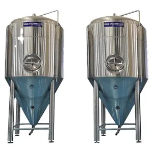 Tanque de fermentación microbiana 1000 l sistema de cerveza de barril de glicol equipo de cervecería de licor
