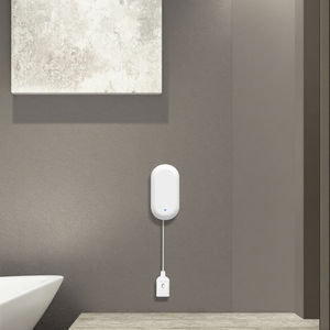 Iốt dài phạm vi an ninh 433Mhz không dây rò rỉ nước cảm biến Finder ABS cảnh báo định vị thiết bị dò cảm biến <span class=keywords><strong>tag</strong></span> để sử dụng nhà - Product Image 2