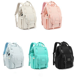 En gros Portable luxe fourre-tout concepteur lit port USB Étanche momie bébé sac à dos ensemble sacs à couches - Product Image 5