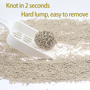 Arena para Gatos de Bentonita OEM Más Vendida, Libre de Polvo, Natural, Fuerte Aglutinación, Forma de Bola, Ecológica - Product Image 3