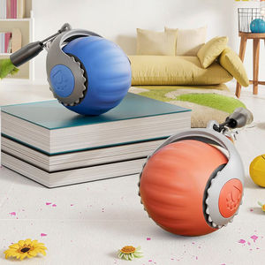 Nuevos juguetes interactivos calientes, juguetes de hierba gatera automóvil para gatos, pelota eléctrica para mascotas, pelota rodante automática, juguetes inteligentes para gatos - Product Image 4