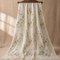 Tissu en maille tricotée extensible avec broderie de sequins pour robes de mariée - Respirant et anti-boulochage