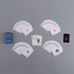 Cartes à jouer en PVC durables en gros pour les activités en dortoir étudiant, les jeux en famille en voyage, les rassemblements sociaux au café - Product Image 2