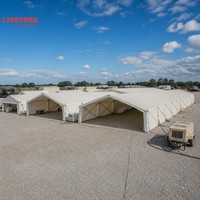 Tenda Modulare Temporanea per Soccorso in Caso di Calamità e Applicazioni nei Punti di Comando di Emergenza
