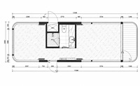 Maison Capsule de Luxe E7, Maison Modulaire Préfabriquée, Structure en Acier Galvanisé, Balcon Panoramique, Système Intelligent, Glamping Resort & Hôtel