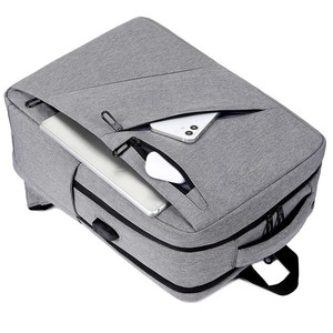 Mochila para ordenador portátil de gran capacidad para hombre, morral de negocios a la moda de marca privada con carga USB, bolsa de ordenador de ocio - Product Image 5