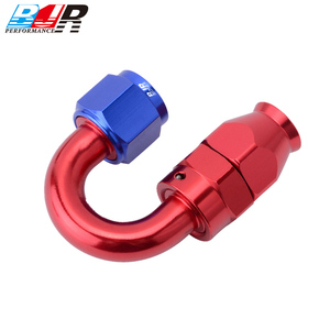 BJR haute Performance Auto Parts 180 degrés AN3 AN4 AN6 AN8 AN10 AN12 AN16 AN20 alliage PTFE <span class=keywords><strong>tuyau</strong></span> fin un raccords pour voitures <span class=keywords><strong>de</strong></span> course - Product Image 6