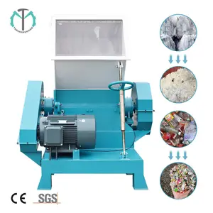 High Quality Plastic Waste PP PE HDPE Pipe PET Bottle Crusher Machine Plastic Recycle Crushing Machines