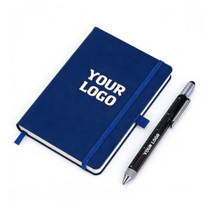 Wholesale Promo Business Hardcover Notebook A6 with Laser Engraved Logo Gift Notebook Note <b>Books</b> Journal Notebook Customizable - Product Image 1