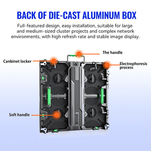 Noleggio Schermo LED Dinamico 500x1000mm P2.9 P3.91 con Giunzione Senza Soluzione di Continuità per Trasmissioni Live e Spettacoli Teatrali - Product Image 2