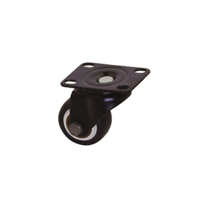<span class=keywords><strong>Roulettes</strong></span> en PVC de 2 pouces noires, pivotantes avec frein, en PU, <span class=keywords><strong>pour</strong></span> meubles, petites <span class=keywords><strong>roulettes</strong></span> – Vente en gros usine - Product Image 1