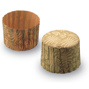 Stampi in Carta Kraft Effetto Iuta Resistenti al Calore, Rotondi e Alti, per Panettone Italiano e Dolci Natalizi, Vendita all'<span class=keywords><strong>Ingrosso</strong></span> - Product Image 3