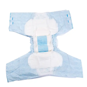 OEM Couches jetables <span class=keywords><strong>pour</strong></span> adultes XXL, <span class=keywords><strong>avec</strong></span> motifs mignons imprimés, en film PE et pulpe de cellulose bleue, <span class=keywords><strong>pour</strong></span> filles et femmes - Product Image 1