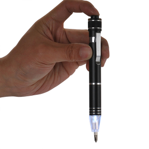 Thắp Sáng Túi Tuốc Nơ Vít, <span class=keywords><strong>6</strong></span> Trong Một Chính Xác Từ Bút Tuốc Nơ Vít Kit Bút Công Cụ, Xách Tay LED Ánh Sáng Bút Công Cụ Với Túi Clip - Product Image 6