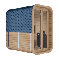 Une salle de sauna traditionnelle pour 2 à 4 personnes, équipée de chauffages de sauna haut de gamme, à prix réduits