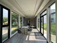 Maisons préfabriquées de luxe en acier, mini-capsules spatiales, bungalows pour hôtel, parc, villa avec salle de bain écologique