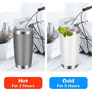 Oem 20oz Stainless Steel Tumbler Vacuum Insulated Double Wall With Lid And Straw Reusable <b>For</b> Travel <b>Hot</b> <b>Drinks</b> - Product Image 4