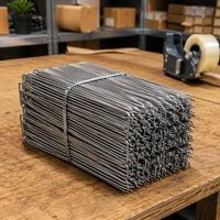 Piquet en acier galvanisé en U robuste et moderne de 16 mm pour jardin, agriculture, serre, tente et fixation extérieure
