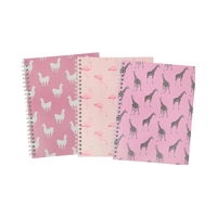 Reliure spirale personnalisée couverture PP rigide Carnet de notes A6 Business School Office Gift Diary avec logo et couleur personnalisée