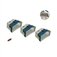 Piège à colle anti-punaises de lit écologique en papier, planche collante sûre et portable pour l'intérieur, dispositif personnalisable de lutte antiparasitaire pour la capture d'insectes