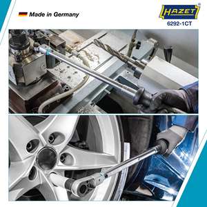 HAZET Llave dinamométrica 6292-1CT ∙ Rango de torsión min-max: 40  -  200 Nm ∙ Precisión: 2% ∙ 14x18mm inserto cuadrado, hueco ∙ Longitud: 511 - Product Image 2