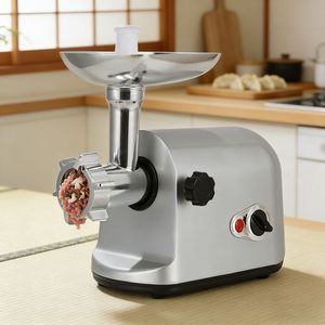 Hachoir à viande électrique <span class=keywords><strong>professionnel</strong></span> à 3 lames, moteur en cuivre 800W, haute efficacité, logo personnalisé, directement de l'usine, pour usage <span class=keywords><strong>professionnel</strong></span> de saucisses - Product Image 3