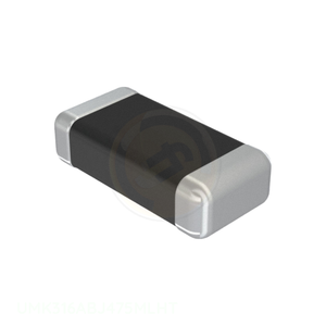 Condensador Cerámico MLCC de Montaje Superficial, Canal del Fabricante CAP CER 4.7UF 50V X5R 1206 UMK316ABJ475MLHT <span class=keywords><strong>4.7</strong></span> <span class=keywords><strong>uF</strong></span> 1206 (3216 Métrico) - Product Image 1