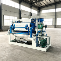Machine à fabriquer des barquettes à œufs en pulpe à bas prix pour les petites entreprises