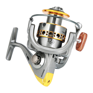 Newbility Full Metal Body Metal Spool 12 + 1BB Carretes giratorios de pesca de agua salada - Product Image 1