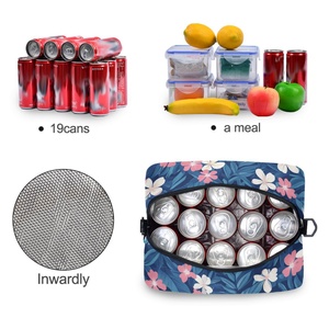 Sac isotherme à fleurs hawaïennes personnalisé 15L en nylon, tendance pour femme, faible MOQ, design personnalisé, adulte - Product Image 4