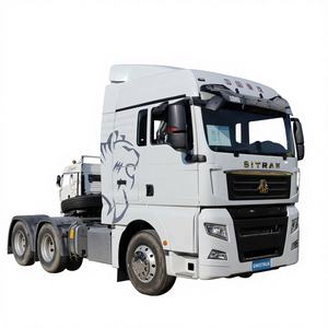 Camion tracteur Sinotruk <span class=keywords><strong>SItruk</strong></span> C7H d'occasion, neuf, 4X2, 6X4, 8X4, diesel, 480 CV, pour le transport minier, le sable, le bois, camion à benne basculante lourd - Product Image 1