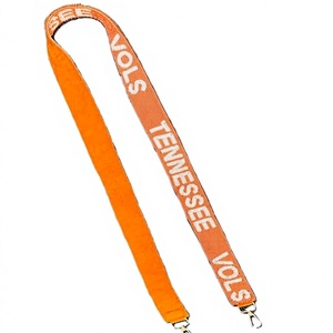 CRYSTAL CRAFT Tennessee Vols Orange Beaded Webbing <b>Strap</b> with Raised Text Vintage Eco-Friendly Fashionable <b>Handbag</b> Accessory - Product Image 1