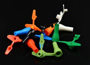 Connecteur de sonde de gastrostomie en PVC à usage unique avec capuchon F6-F18 - Product Image 4