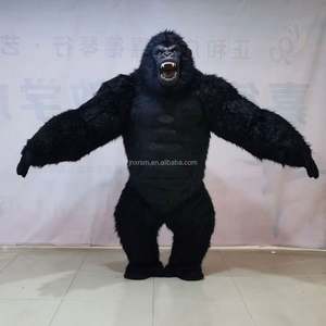 Disfraz de dinosaurio caminando con sonido, disfraz de Mascota de dinosaurio Cosplay Animal mascota Poler oso gorilas <span class=keywords><strong>Kingkong</strong></span> - Product Image 5