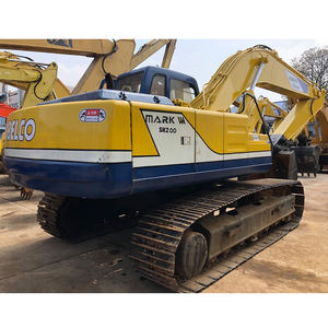 عرض خاص حفارة مستعملة <span class=keywords><strong>Kobelco</strong></span> <span class=keywords><strong>SK200</strong></span> SK220 نوع قديم من اليابان - Product Image 5