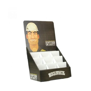 Custom Modern Eco-Friendly <strong>Portable</strong> Cardboard Countertop <strong>Display</strong> -Up PDQ Food <strong>Stand</strong> for Retail Stores - Product Image 5