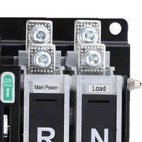 Commutateur de transfert automatique double alimentation 400V 125A ATS à commutation ultra-rapide 2P 4P pour l'alimentation industrielle