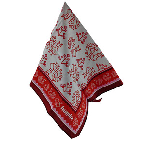 Bandana Personalizzata in 100% Cotone con Doppia Stampa del Logo, per Protezione all'Aperto ed Ecologica - Product Image 1